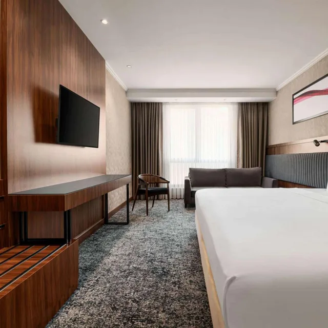 غرفة بسرير كينج لذوي الإعاقة، Ramada by Wyndham Gaziantep 5/8