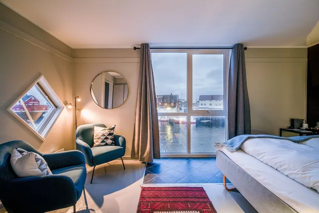 Standard, Queen Bed, Ocean Front، Villa Bryggekanten by Classic Norway Hotels 2/3