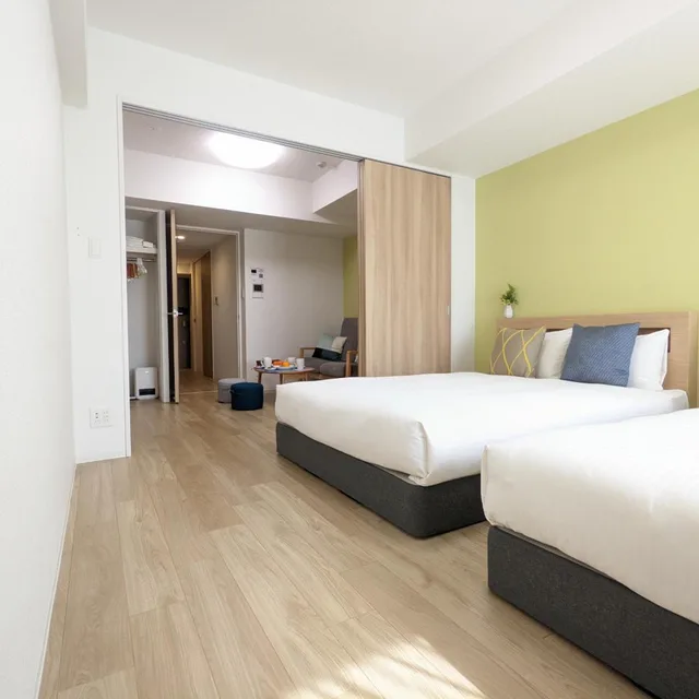 غرفة ديلوكس بسريرين منفصلين، ESLEAD HOTEL Namba South III 2/10