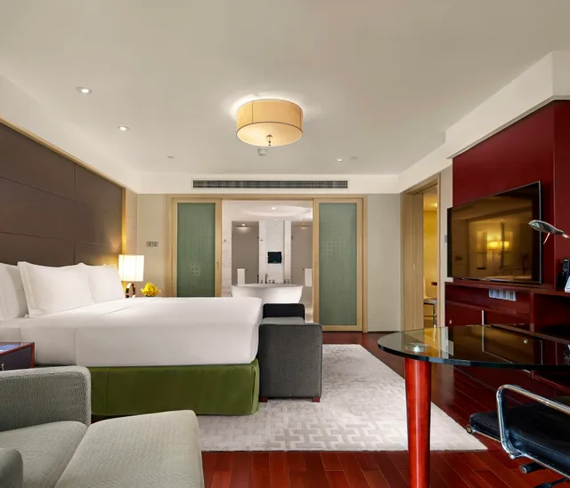 شقة بسرير كينج بغرفة نوم واحدة، Hilton Guangzhou Science City 1/3