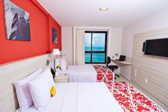 Superior, Twin Beds, Lateral Side Sea View، Transamerica Executive Natal 1/4