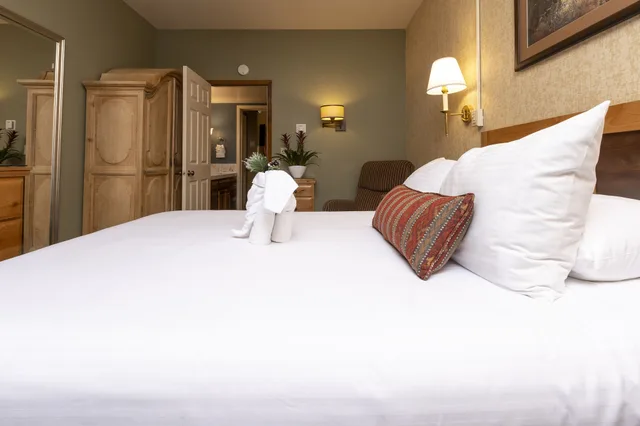 شقة سكنية ديلوكس بسرير كوين بغرفة نوم واحدة مع أريكة بمطبخ صغير، Olympic Village Inn 3/3