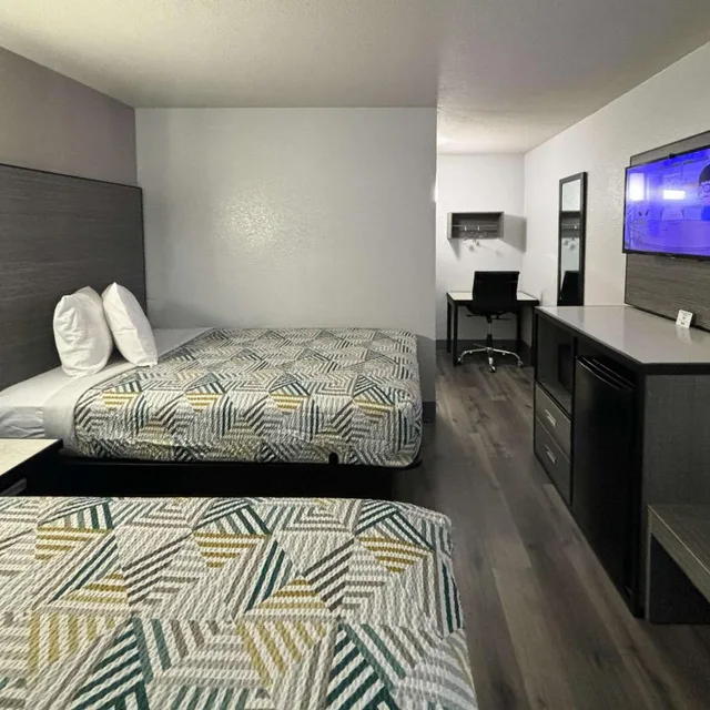 غرفة ديلوكس رباعية، Motel6 Meridian, MS 3/9