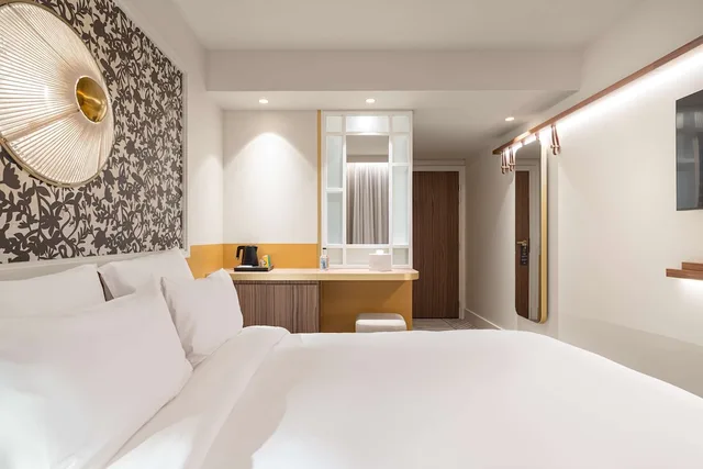 غرفة قياسية بسرير كوين، Hotel Yac Paris Clichy, a member of Radisson Individuals 2/6