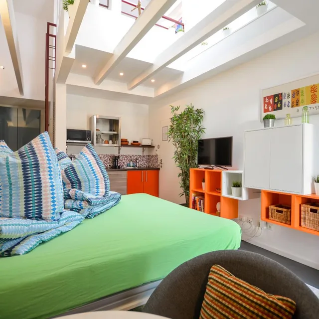 شقة بشرفة، Boardinghouse K314 8/10