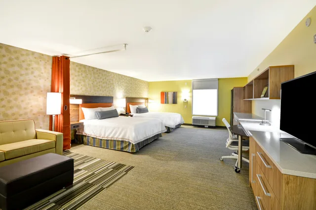 غرفة بسريرين كوين لذوي الإعاقة، Home2 Suites By Hilton Rapid City 2/8