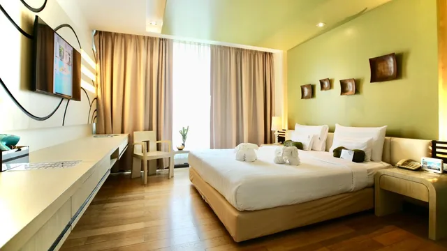 غرفة ديلوكس بسرير مزدوج، A Te Chumphon Hotel 3/8