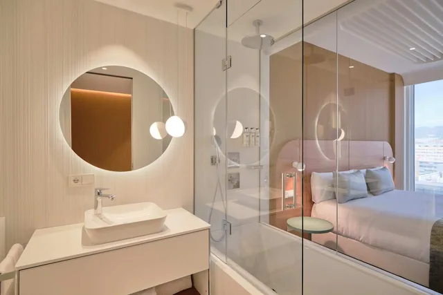 غرفة قياسية بسرير مزدوج، Hotel Marina Badalona 3/4