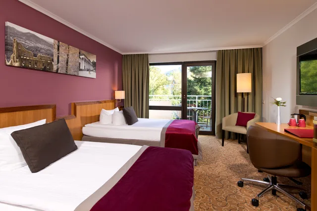 غرفة سوبيريور بسرير مزدوج، Leonardo Royal Hotel Baden Baden 1/3