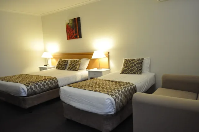غرفة ديلوكس بسرير كوين، ALBURY BURVALE MOTOR INN 2/4