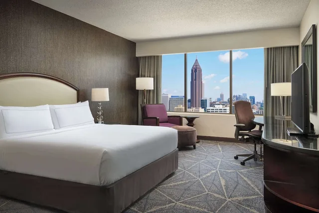 جناح بريميوم بسرير كينج، Hilton Atlanta Hotel 2/6