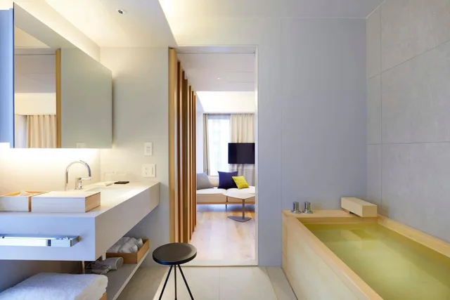 Premier, Double Bed, Hinoki Bath، TSUKI Tokyo 7/9
