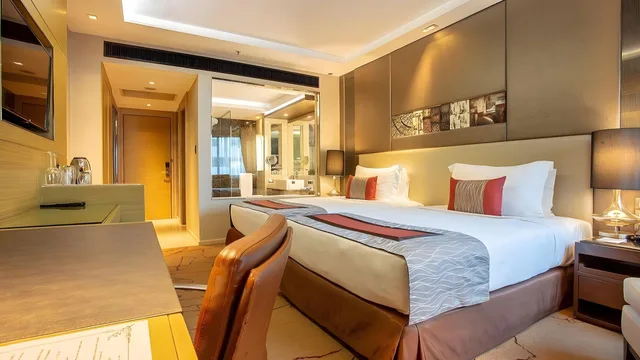 غرفة ديلوكس بسرير كينج وسريرين منفصلين، GRACELAND BANGKOK BY GRACE HOTEL 1/1