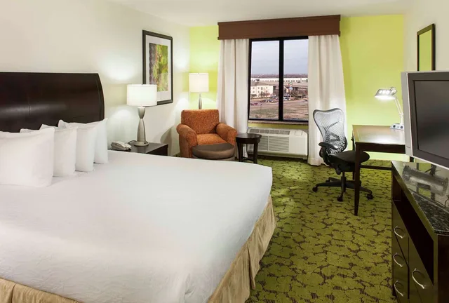 جناح جونيور بسرير كينج مع أريكة، Hilton Garden Inn Dallas-Lewisville 2/3