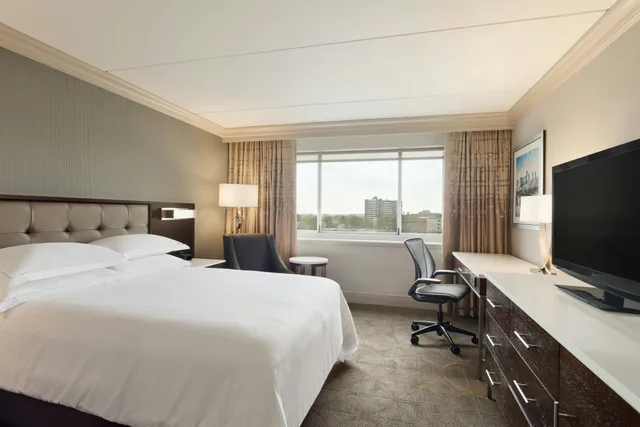 غرفة بسرير كوين لذوي الإعاقة، Hilton Philadelphia City Avenue 1/3
