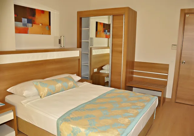 غرفة قياسية بسرير مزدوج، Merve Sun Hotel And Spa 5/8