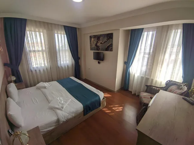 غرفة ديلوكس بسرير مزدوج بإطلالة على البحر، Rumeli Konak Butik Otel 3/10