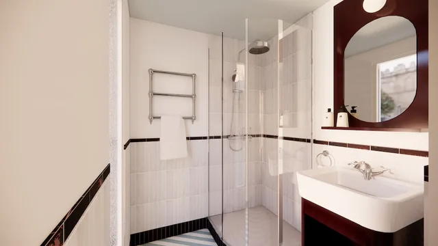 غرفة كلاسيكية بسرير مزدوج بإطلالة على المدينة، Hotel Salvia 7/8