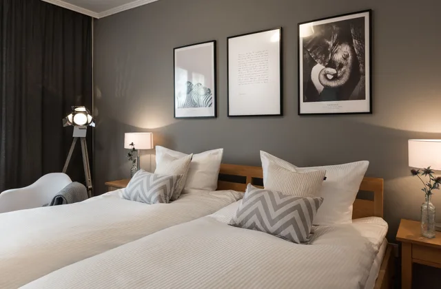 غرفة كومفورت بسرير كوين بإطلالة على الحديقة، Hotel Stadt Hamburg 1/7
