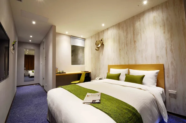 غرفة ديلوكس بسرير مزدوج بإطلالة على المدينة، Ark Hotel 1/4