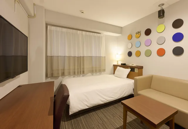 Semi Room, Studio, Single, Semi Double Bed، Via Inn Shin Osaka 1/1