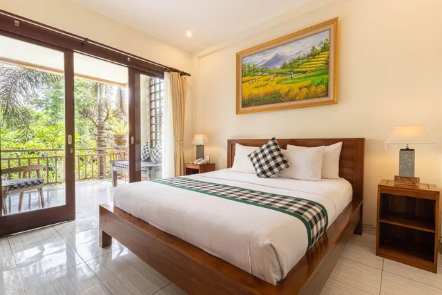 غرفة سوبيريور بسريرين مزدوجين، Meruhdani Boutique Hotel Ubud 1/2