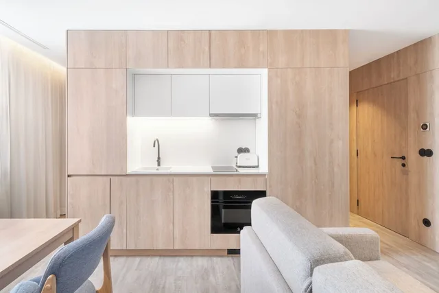 شقة بسرير كوين مع أريكة، Moov Apartments Boavista 2/4