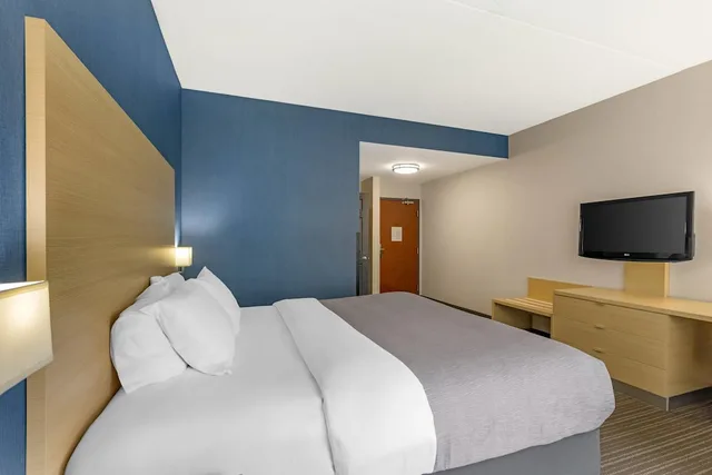 غرفة قياسية بسرير كينج في الطابق الأرضي، Quality Inn & Suites Oakville 9/10