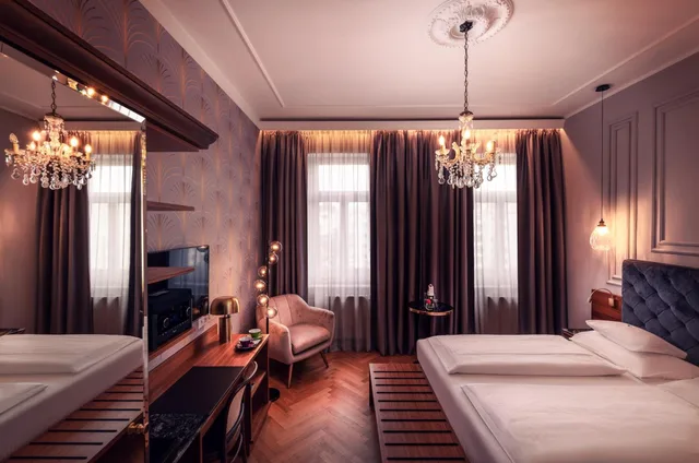 غرفة كلاسيكية بسرير كينج، Boutique Hotel Donauwalzer 5/10
