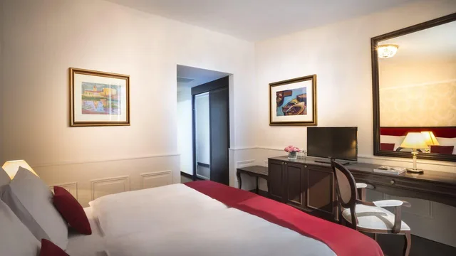 غرفة سوبيريور بإطلالة على البحر بشرفة، Hotel Kvarner 2/7