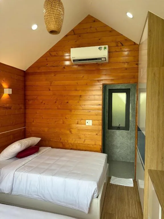 بنغل بسريرين منفصلين بإطلالة على الحديقة، SV Boutique Resort 3/7