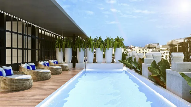 غرفة ديلوكس بسرير مزدوج أو سريرين منفصلين، Monument Hotel 1/1