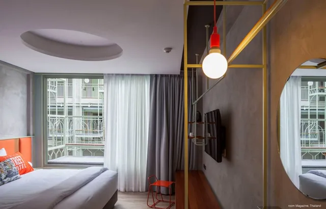 غرفة ديلوكس بسرير مزدوج، Samsen Street Hotel 6/6