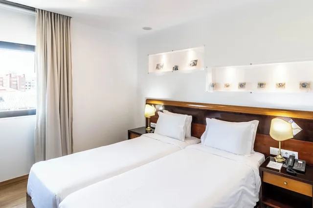Comfort, Twin Beds, Garden View, Hotel AS Lisboa 4/10