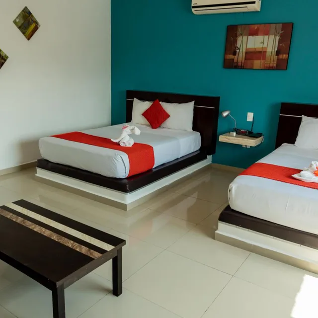 غرفة بسريرين مزدوجين، Hotel Playa Encantada by Kavia 1/10