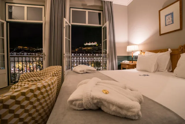 غرفة رومانسية بسرير مزدوج، Metropole Hotel Lisbon 6/9