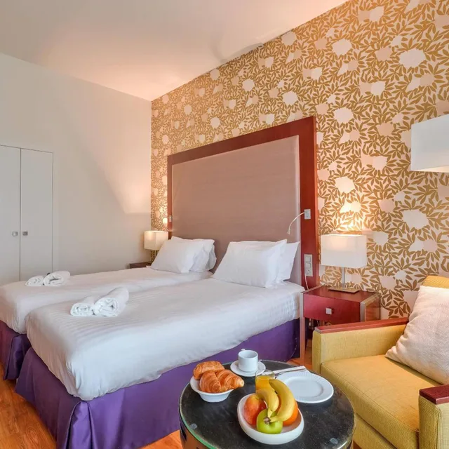 استوديو بسريرين منفصلين، Clarion Paris CDG Airport 5/10