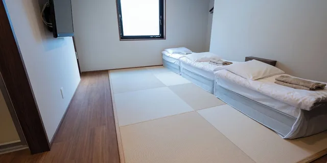 غرفة قياسية ثلاثية بفرشتي فوتون، Hotel Meldia Osaka Higobashi 5/10