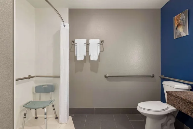 غرفة ديلوكس بسريرين كوين لذوي الإعاقة، La Quinta Inn & Suites by Wyndham San Antonio N Stone Oak 4/4