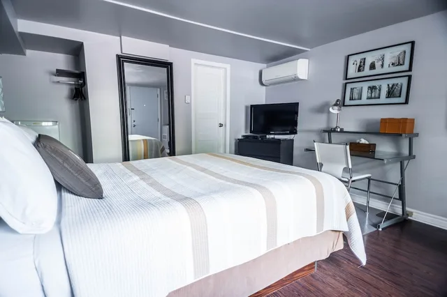 غرفة بسرير كوين في الملحق، Auberge Mcgees Inn 2/3