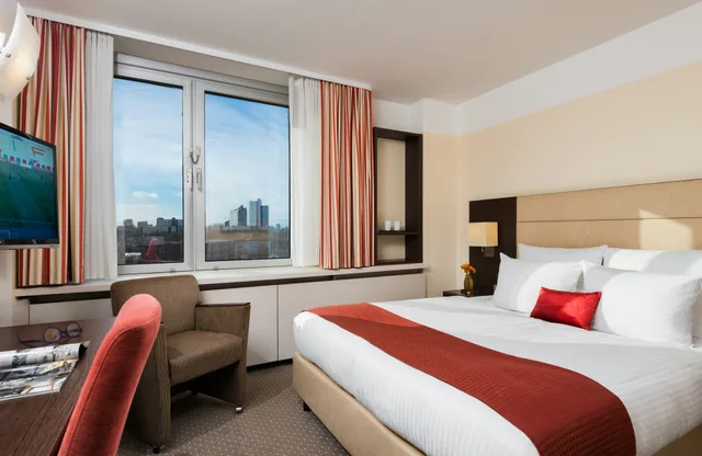 غرفة كومفورت بسرير مزدوج، Leonardo Hotel Munich Arabellapark Ex Holiday Inn Munich Effnerstrasse 1/4
