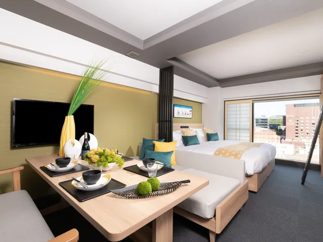 Family, Apartment, Train View، Mimaru Kyoto Station 2/4