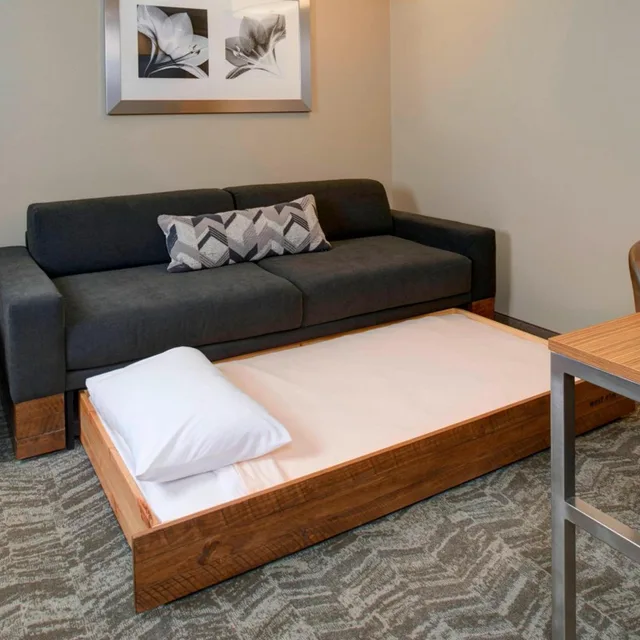 استوديو بسريرين كوين مع أريكة، SpringHill Suites St. Louis Brentwood 2/7