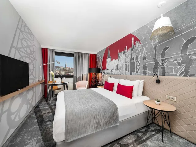 غرفة سوبيريور بسرير مزدوج، Mercure Budapest Castle Hill 3/10