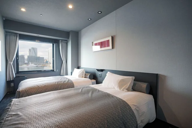 Standard, Twin Beds, Bay View، Tokyo Toyosu Manyo Club 1/2