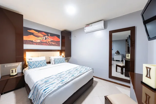 Standard, Futon Bed, 1 Queen and 1 Single Bed, Riad Ushuaia la Villa - Centre Marrakech 4/8