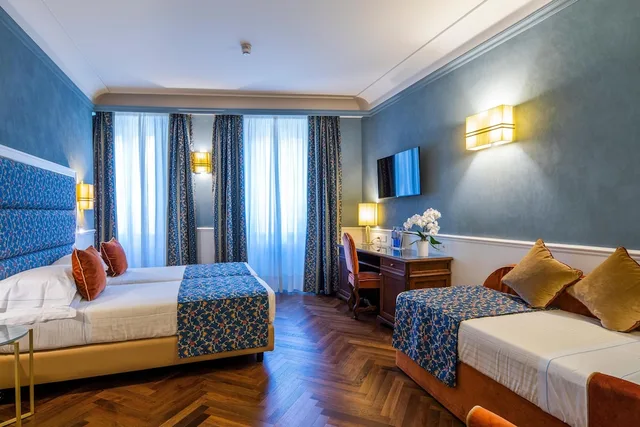 غرفة ديلوكس عائلية بسريرين مزدوجين مع أريكة، Rivoli Boutique Hotel 6/10