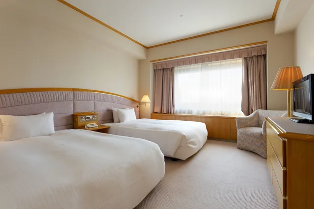 جناح جونيور بسريرين منفصلين بإطلالة على المتنزه في طابق مرتفع، Sapporo View Hotel Odori Park 1/6
