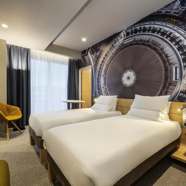 غرفة قياسية بسرير فردي، NOVOTEL BELLEVILLE PARIS 20 1/4
