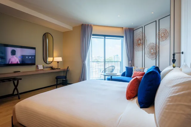 استوديو بريميير بسرير كينج بإطلالة على البحر، Somerset Pattaya 1/4